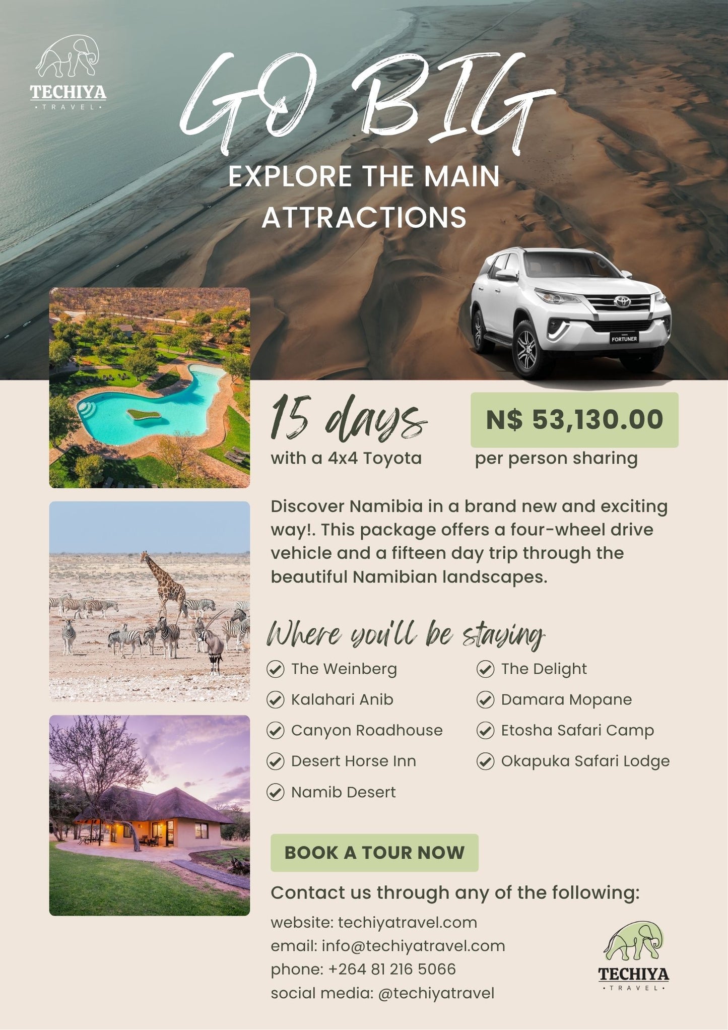 GO BIG (SELF-DRIVE) - EXPLORE THE MAIN ATTRACTIONS
